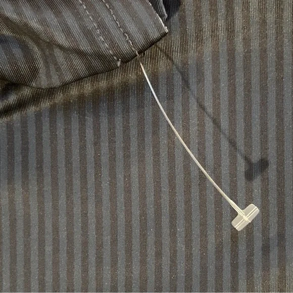 New Ben Sherman Navy Striped Polo / Golf Performance Shirt - Size Small 🇬🇧 - Picture 2 of 10